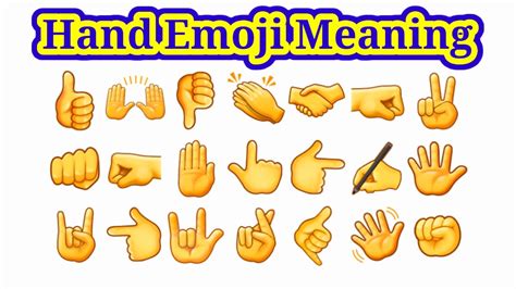 Emoji meanings two hands. Things To Know About Emoji meanings two hands. 