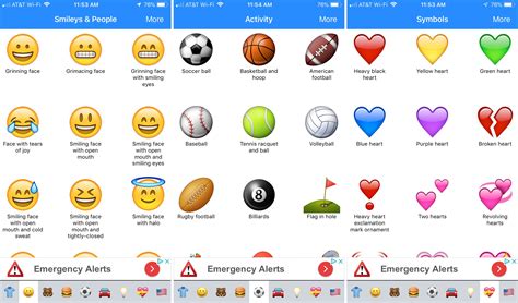 Emoticons meaning apple. .  ...