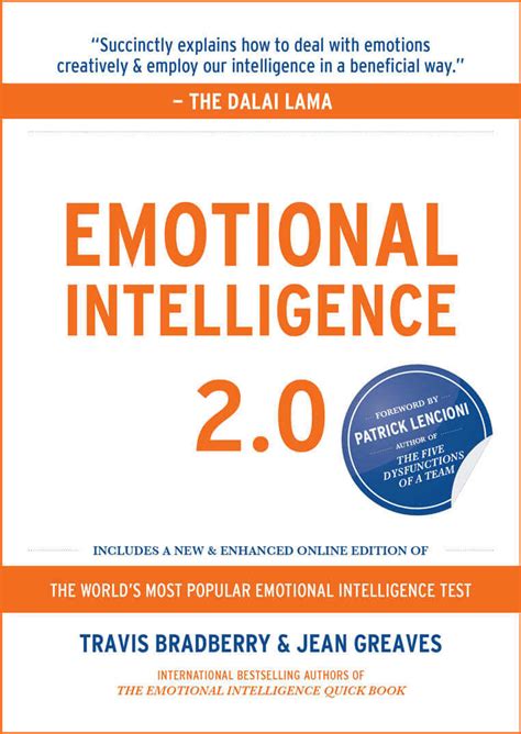 Emotional iq 2.0. Jean Greaves, Ph.D. is an EQ expert and the best selling author/co-author of four books with over 2 million in print across 25 languages: Team Emotional Intelligence 2.0, Emotional Intelligence 2.0, Leadership 2.0, … 