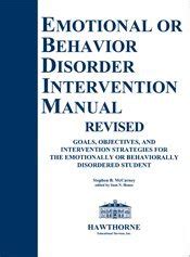 Emotional or behavioral disorder intervention manual. - Key issues in early years education a guide for students and practitioners.