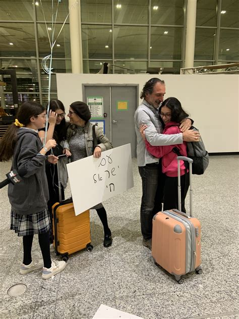 Emotional reunions at Pearson airport as Canadians arrive from Israel