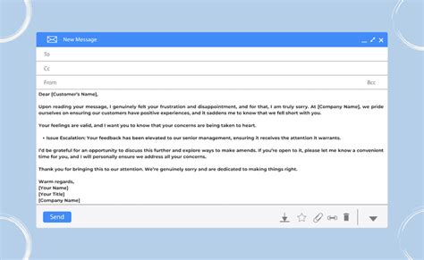 Empathetic Email Template