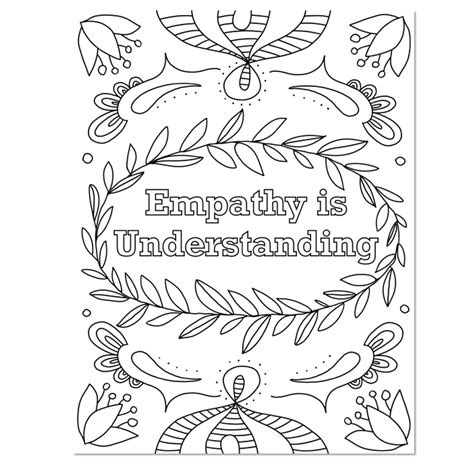 Empathy Coloring Pages Coloring Pages