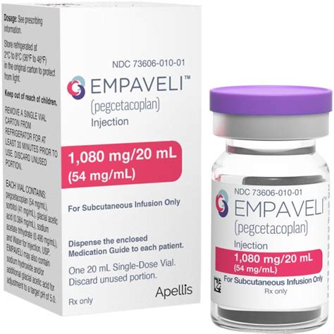 Empaveli (Pegcetacoplan Injection, for Subcutaneous Use ... - RxList