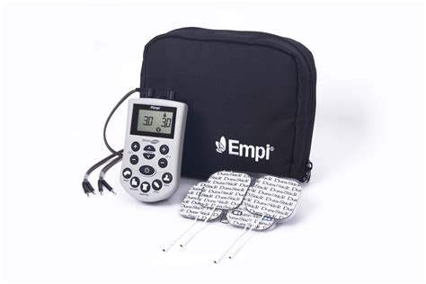 Empi select tens unit. Empi at 800.328.2536: Figure 1: Included: 1. Empi Active Device ® ™ 2. Package containing electrodes and/or specialized wrap 3. Battery charger 4. Carrying bag 5. This user guide: Managing Your Pain with Empi Active EMPI Active User Guide... 