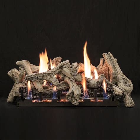 Empire 24-IN Vent Free Driftwood-Burncrete Logs Only