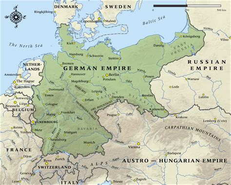 Empire allemand 1914/1956 - Occupied territories, amongst