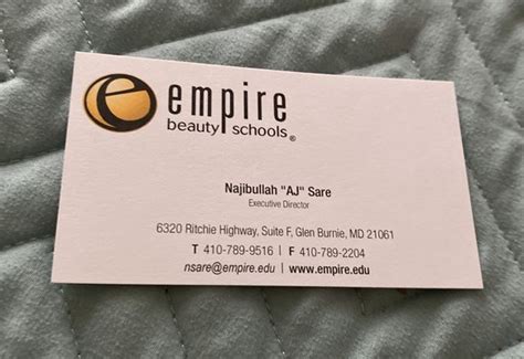 See 16 photos and 1 tip from 30 visitors to Empire Beauty School. "Basic clipper cut is $5." Trade School in Glen Burnie, MD. Foursquare City Guide. Log In; Sign Up; Nearby: Get inspired: Top Picks; Trending; Food; Coffee; Nightlife; Fun; Shopping; Planning a ….