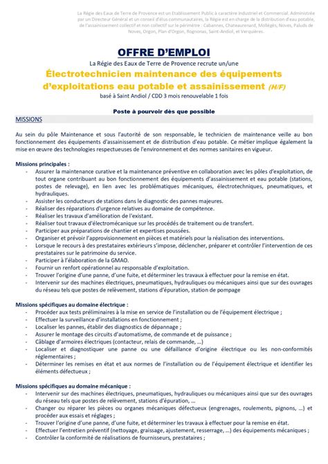 Emplois : Electrotechnicien, 74994 Annecy - 14 avril 2024 - Indeed