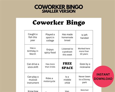 Employee Bingo - Etsy