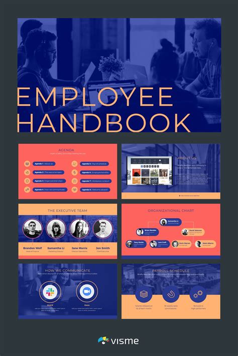 Employee Handbook Powerpoint Template