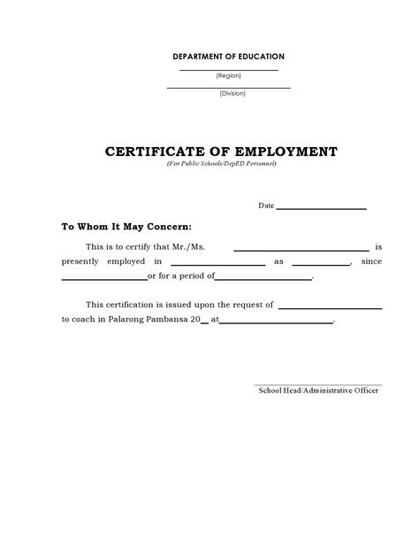Employee certification form. Free Employment Certification Form. onestop.umn.edu. Details. File Format. PDF. Size: 218 KB. Download. Employment Verification Forms are the forms used to verify the eligibility and past work history of current or potential employees. Employers often verify employees prior to hiring or promoting them, to certify that the employee’s ... 