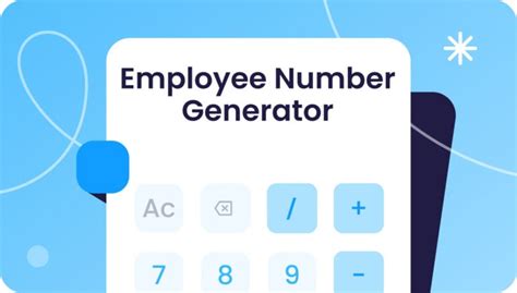 Employee id number generator.  Generate random Employer Identification ...