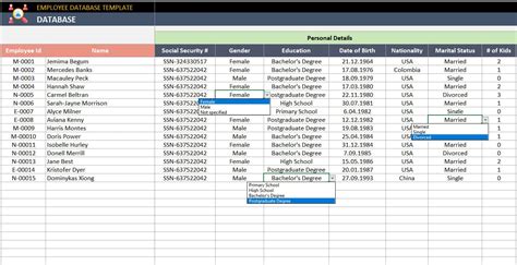 Employee master data format in excel.  In just 5 steps, you'll learn how to format, apply Excel...