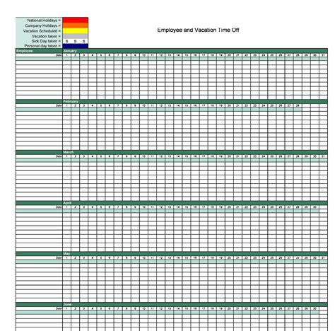 Employee vacation tracker. Free Leave Tracker for Google Sheets. Keep track of employee vacation, sick days and more with this well-crafted template for Google Spreadsheets. Employees can enter vacation and sick leave themselves. Automatically summarizes vacation and sick days. Automatic color coding makes it easy to get an overview. Pre-filled with the most … 