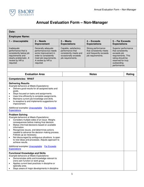 Sep 7, 2023 · 1 Employee Review Template. Best for: Annual reviews. This template assists you in grading an employee’s job performance under preset parameters, speeding up and simplifying performance reviews by providing ratings, feedback, and next steps. Why we love this employee review template: Giving staff feedback is a difficult procedure. 