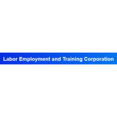 Employment and training corporation. Things To Know About Employment and training corporation. 