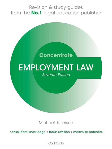 Employment law concentrate law revision and study guide. - Nise control systems engineering solution manual 6th.