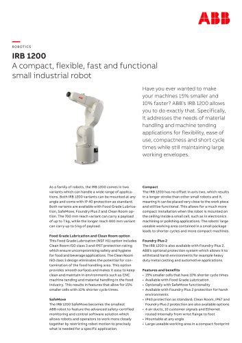 Empower Your Robotics with the Essential Guide: ABB IRB 1200 Manual**