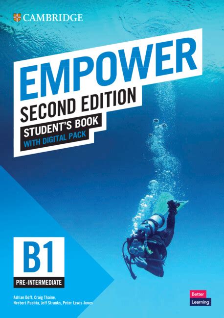 Empower second edition b1.  The Pre-intermediate Student's Book with eB...