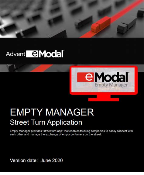 Empty Manager Street Turn guide – eModal