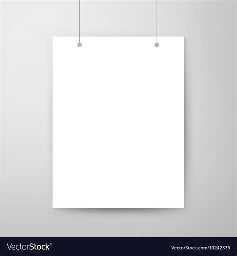 Empty Poster Template