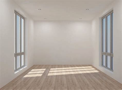 Empty Room 3D Model MAX CGTrader com