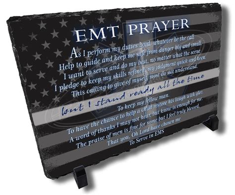 Emt Memorial Stone - Etsy