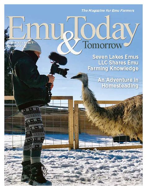 Emu Winter 2022 Calendar
