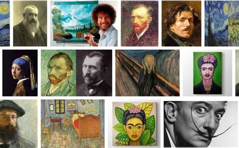 En ünlü ressamlar ve eserleri
