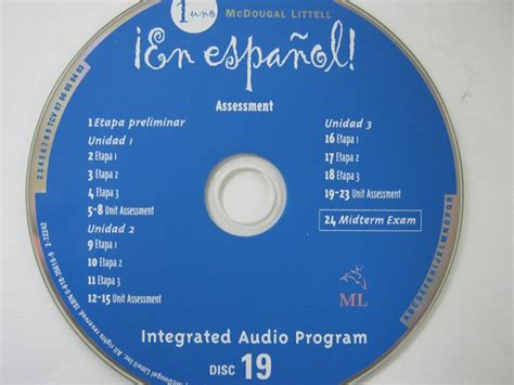 En espanol integrated audio program level 1 en espa ol. - Trash by andy mulligan study guide theme.