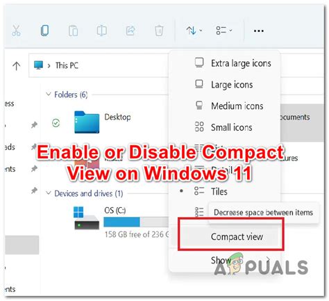 Enable Compact View in Windows 11