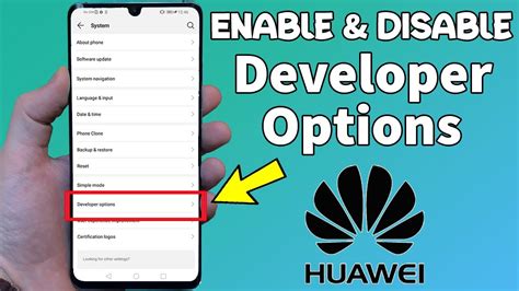 Enable Developer Mode on Huawei nova Y90 MobileXFiles. 