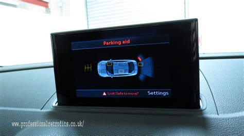 Enable Optical Parking System on MMI - Rear only sensors