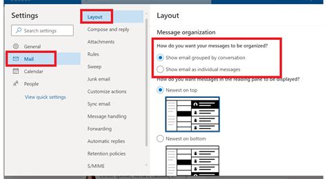 Enable and Disable Conversation View in Outlook and Office 365