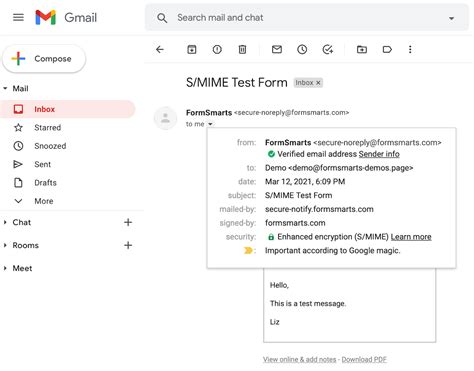 Enable hosted S/MIME for message encryption - Google