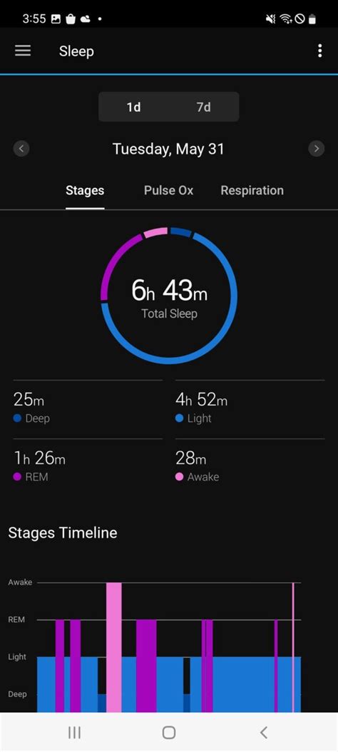 Enable sleep tracking garmin.  Select > Start Sleep.  Upload your sl...