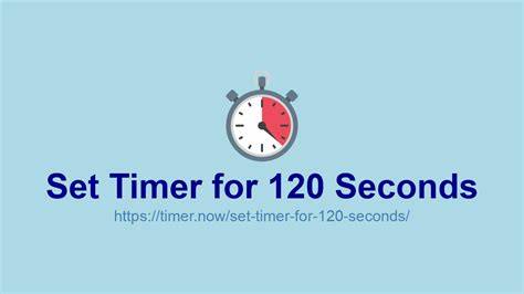 Enable timer on free 120.  Easy to set, includes sound alerts, and help...