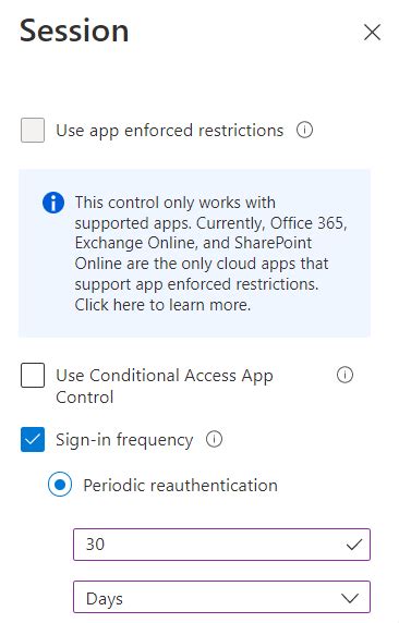 Enabling the periodic online user reauthentication feature