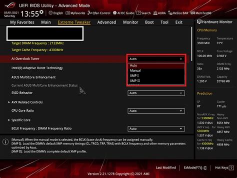 A1：Go to BIOS Tool page and click [ASUS SPD Information]option to check the information(Or you can refer to the product SPEC on the memory manufacturer's website) If show EXPO as below picture，then your DRAM support EXPO. Back to contents. Q2：How to check DRAM frequency after enable EXPO？. 