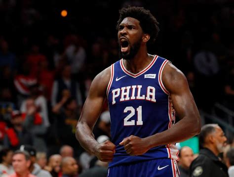 The 29-year-old Embiid is coming off an MVP season in which he a