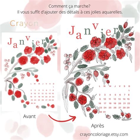 Enchanted Calendar 2023 Inverted Adult Coloring Wellbeing and