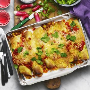 Enchiladas i ugn