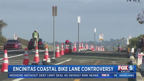 Encinitas coastal bike lane controversy stirs