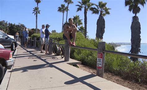 Encinitas removes benches at Swami's beach, frustrating locals