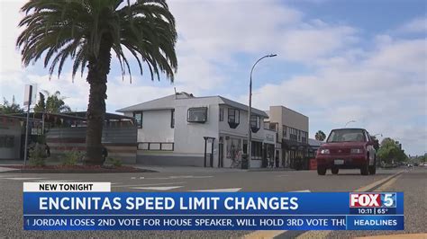 Encinitas speed limit to change with new ordinance