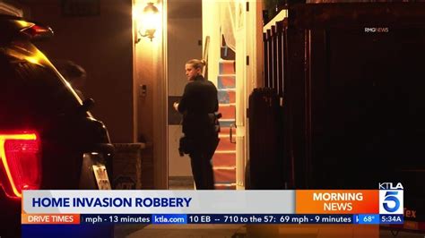 Encino residence targeted in home-invasion robbery; 3 suspects sought