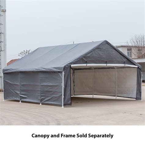 Enclosure Kit for Flyline Portable Double Carport 18ft x 20ft