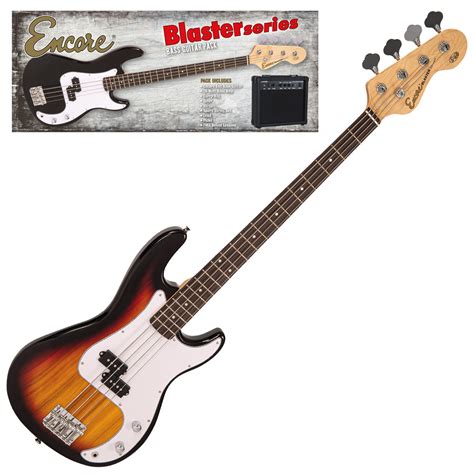 Encore E4 Bass ~ Black – Badlands Guitars Limited