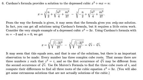 Encounters With Cardano S Method Springerlink